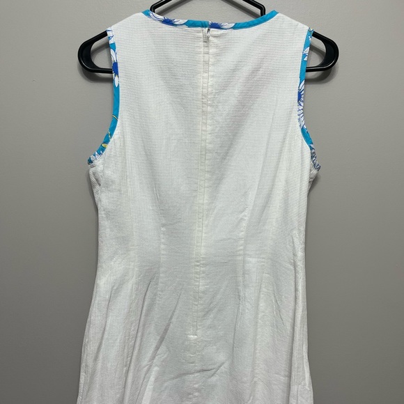 Lilly Pulitzer 60s Style smock floral appliqué Dress size 8 no flaws - Picture 4 of 16